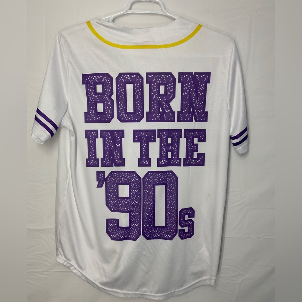 NWT Unisex Nickelodeon Rugrats Born in the 90s White Jersey Small - Picture 3 of 5
